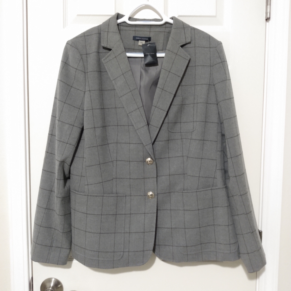 Tommy Hilfiger Window Pane Blazer